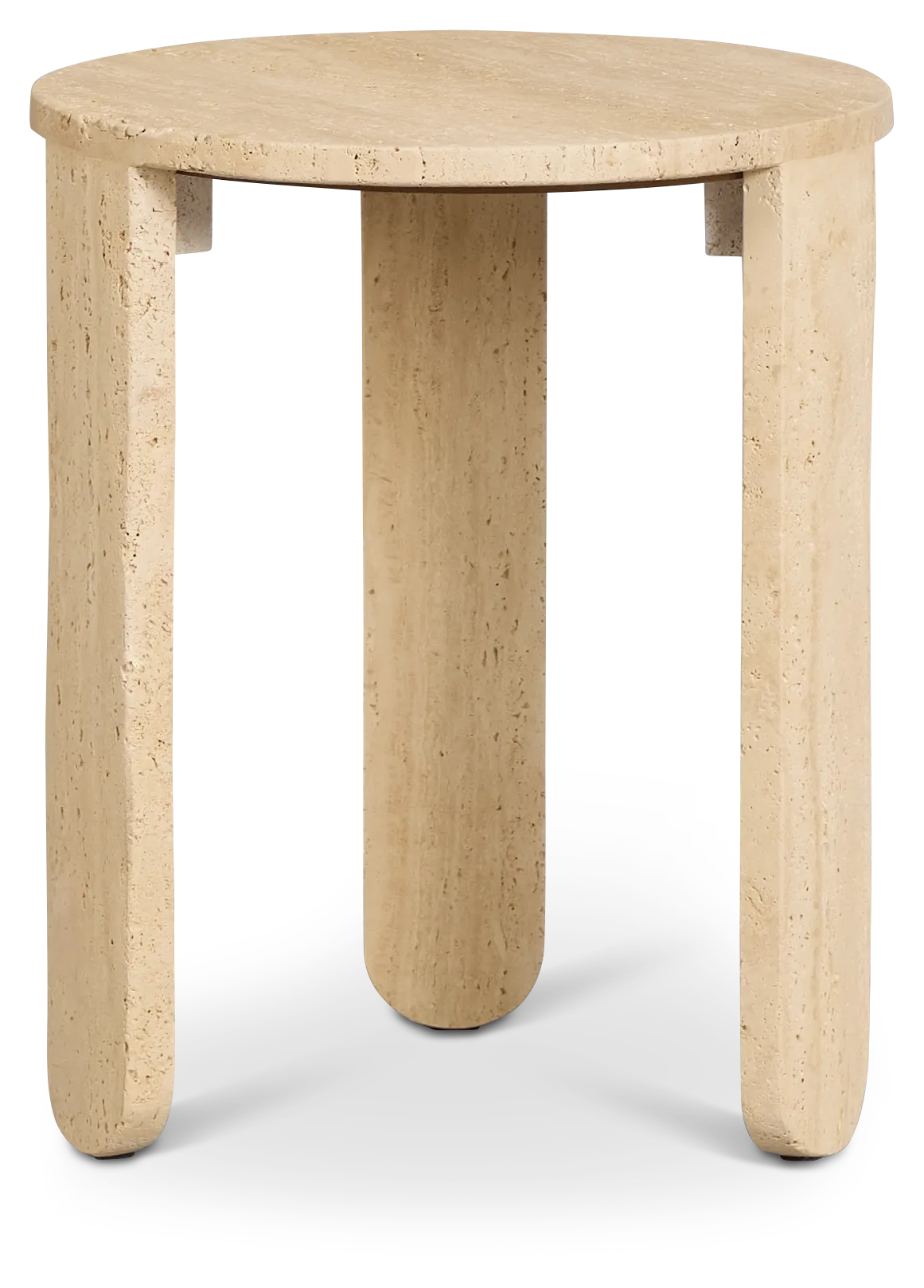 Appel Ivory Stone Accent Table