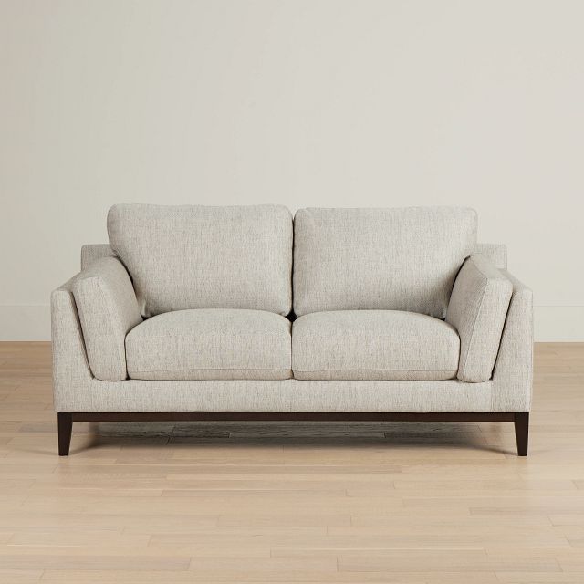 Wesley Gray Fabric Loveseat