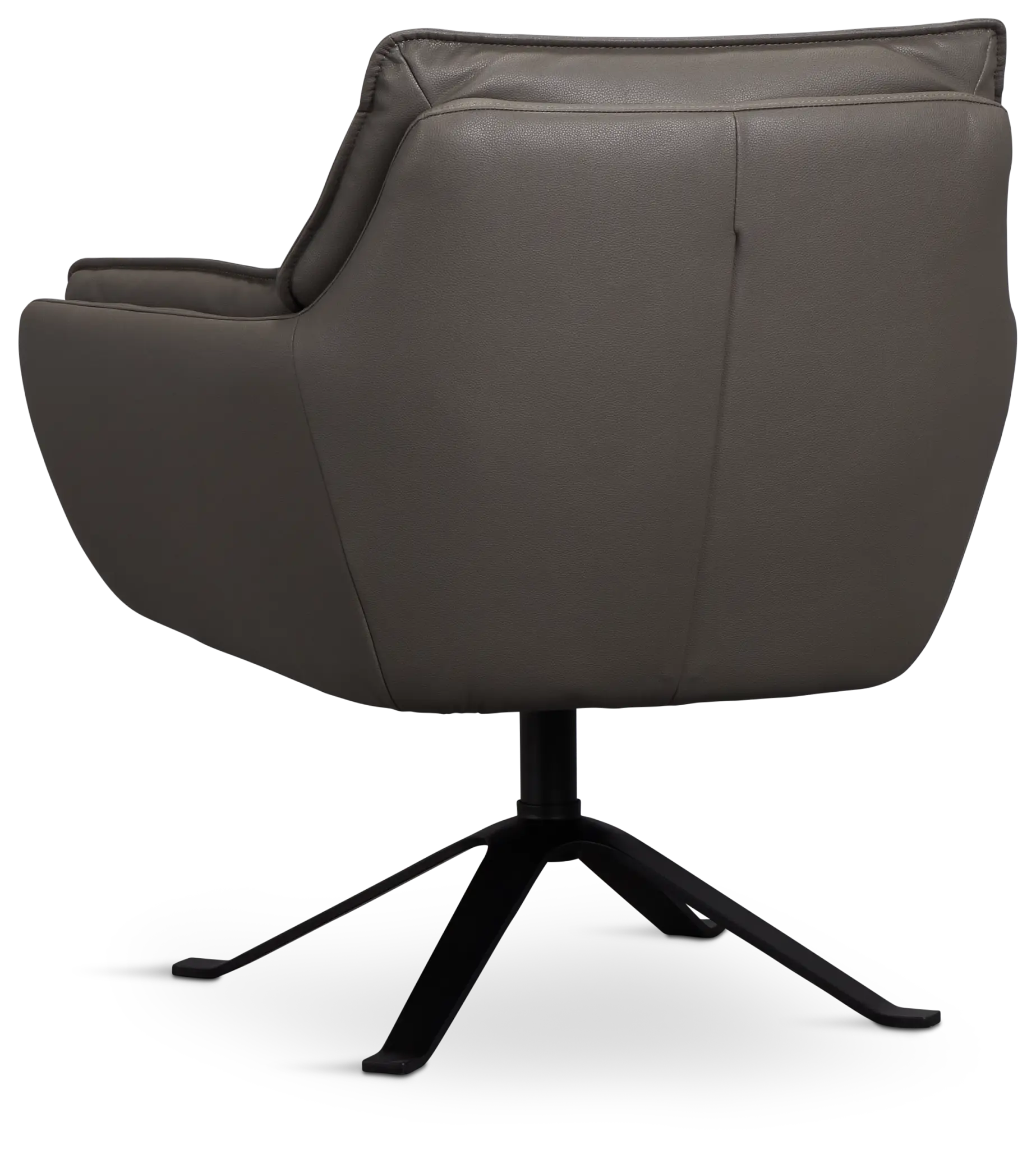 Farley Dark Gray Micro Swivel Accent Chair Farley Dark Gray Micro Swivel Accent Chair