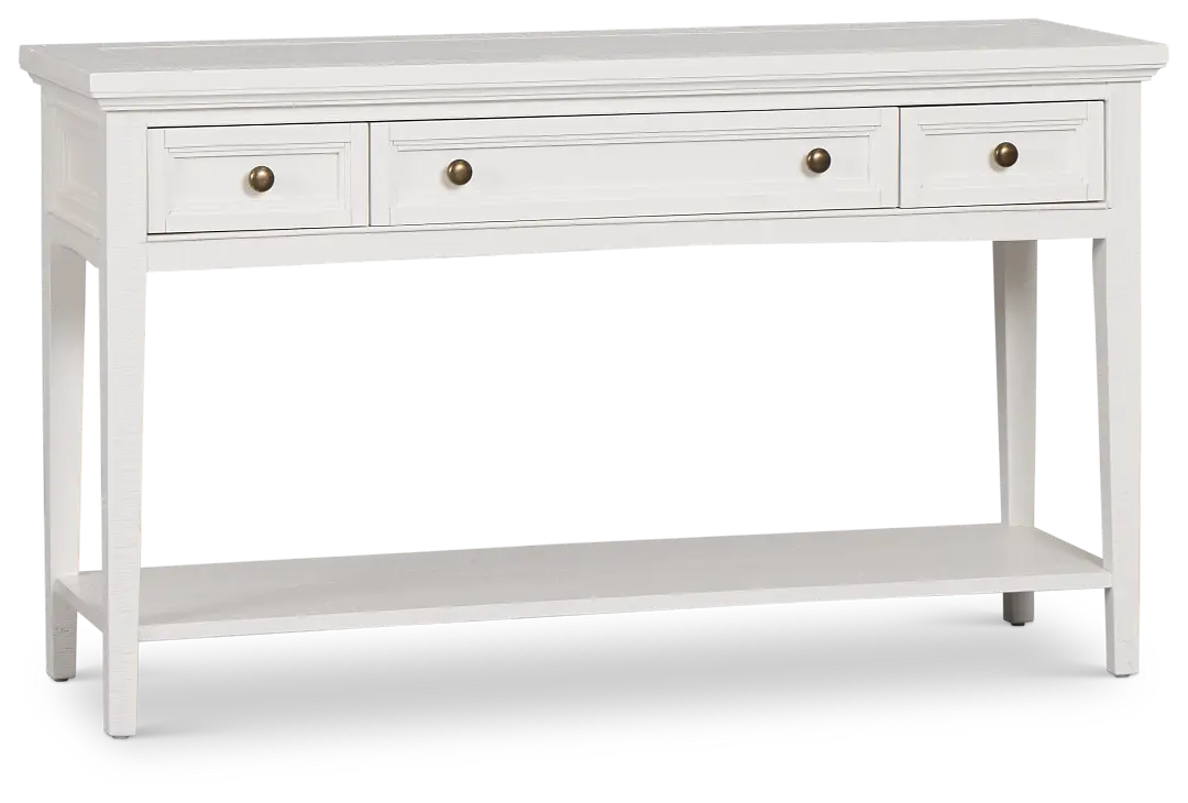 Heron Cove White Sofa Table Heron Cove White Sofa Table