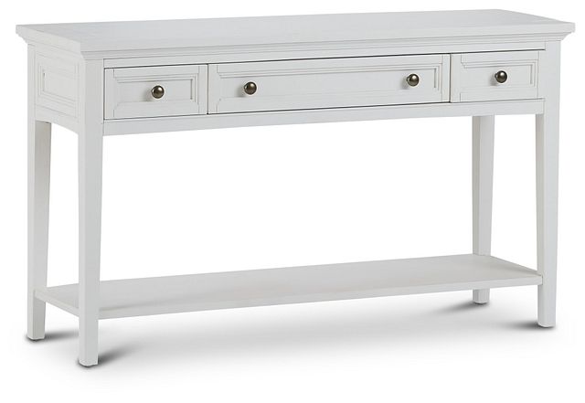 Heron Cove White Sofa Table