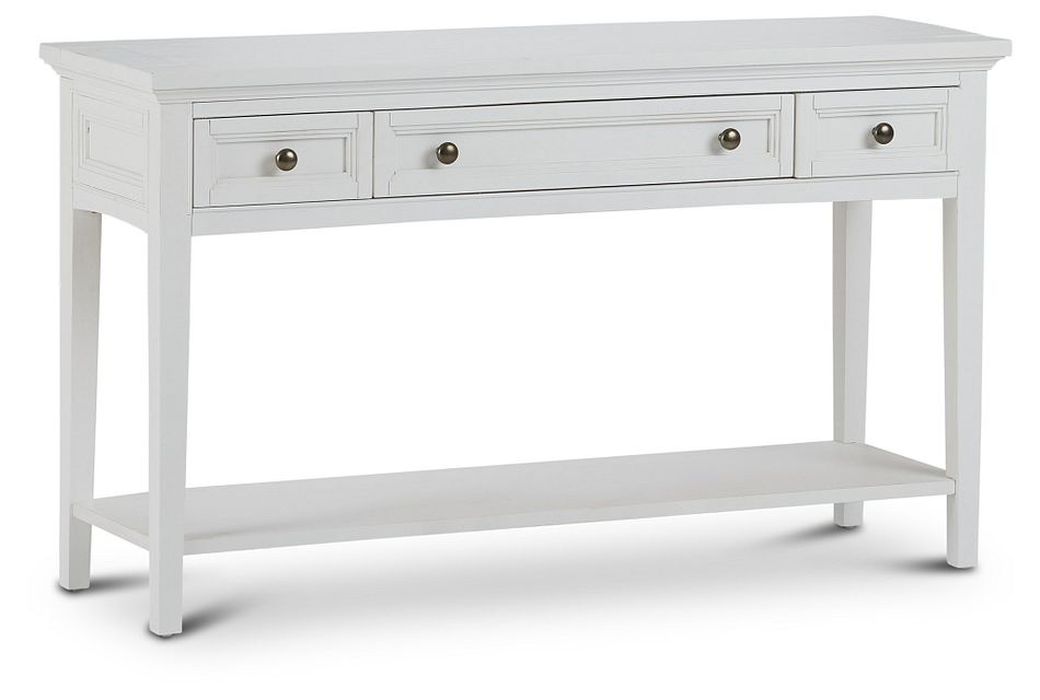 Heron Cove White Sofa Table