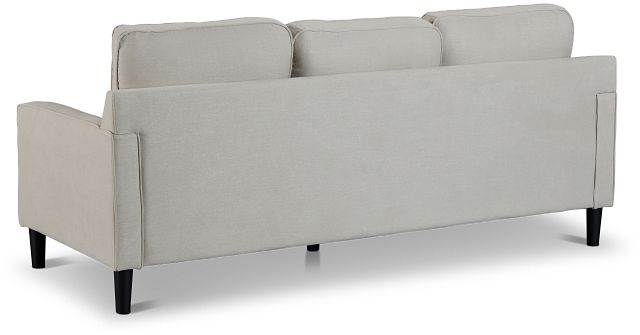 Eli 80" Taupe Micro Sofa