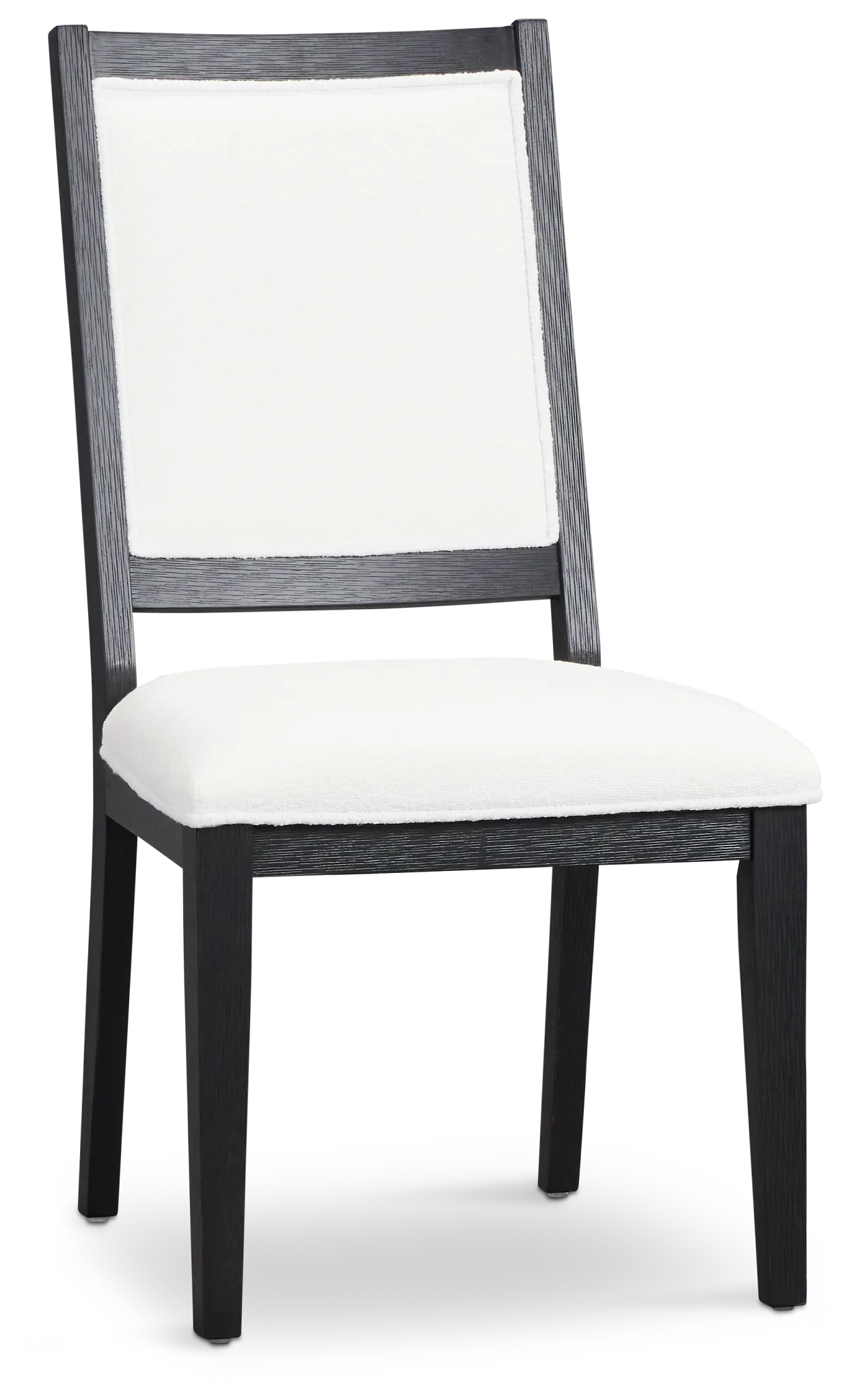 Alden Black Upholstered Side Chair