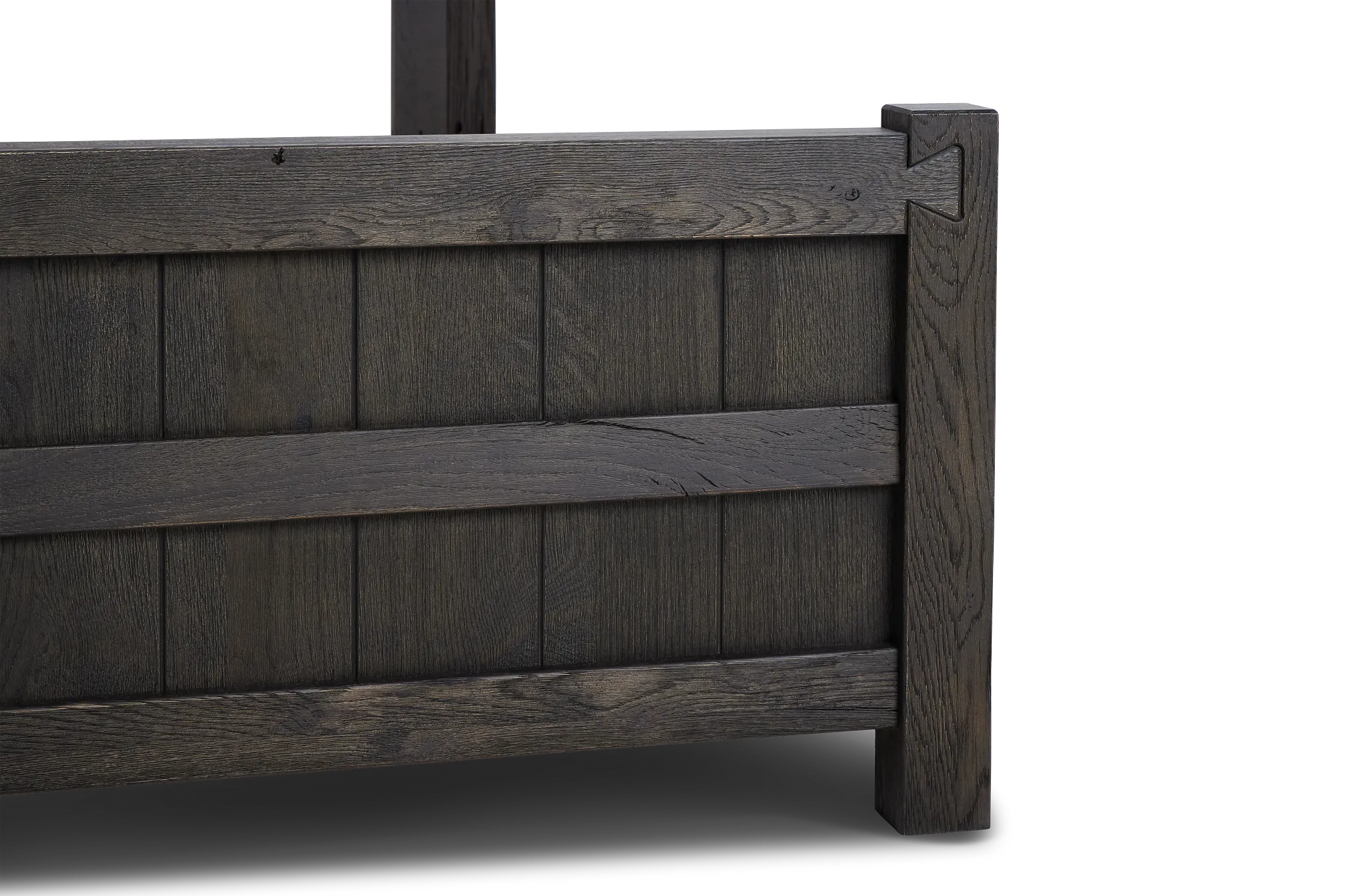 Salt Lake Dark Tone Panel Bed