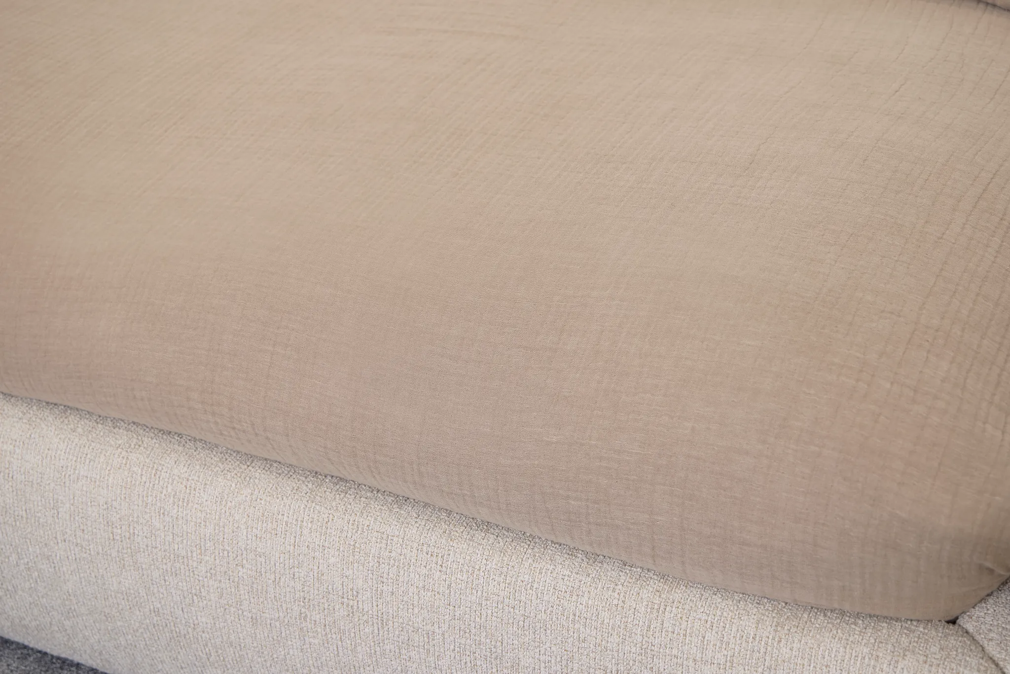 Cardaff Beige 3-piece Duvet Set