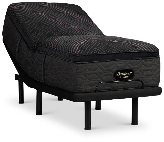 Beautyrest Black Series Two Plush Pillow Top Deluxe Adjustable Mattress Set