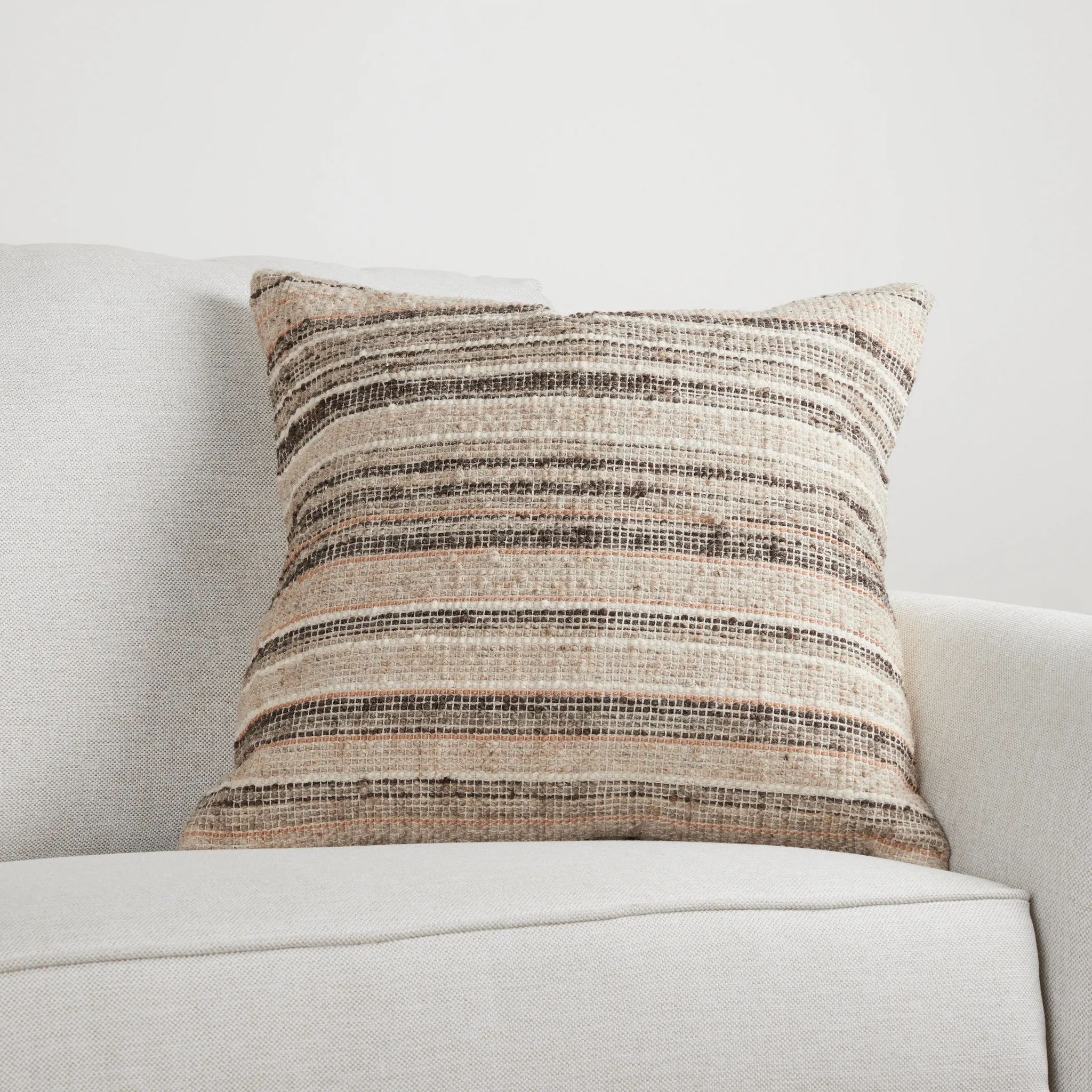 Besse Ivory 22" Accent Pillow