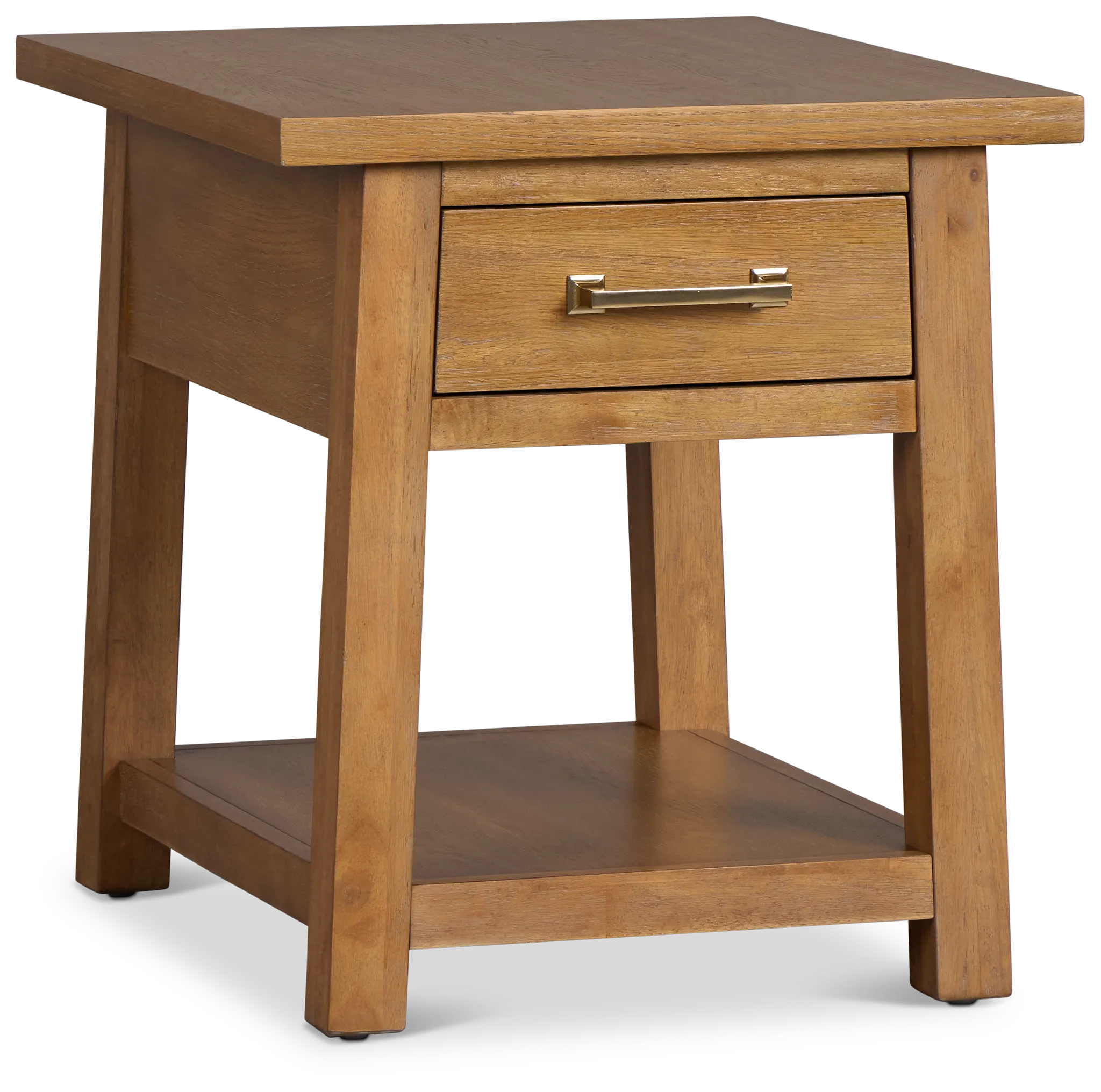 Provo Mid Tone Storage End Table