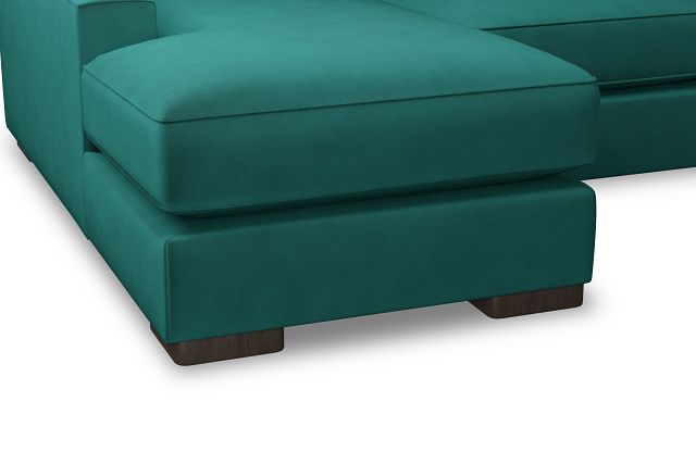 Edgewater Joya Green Large Left Chaise Sectional