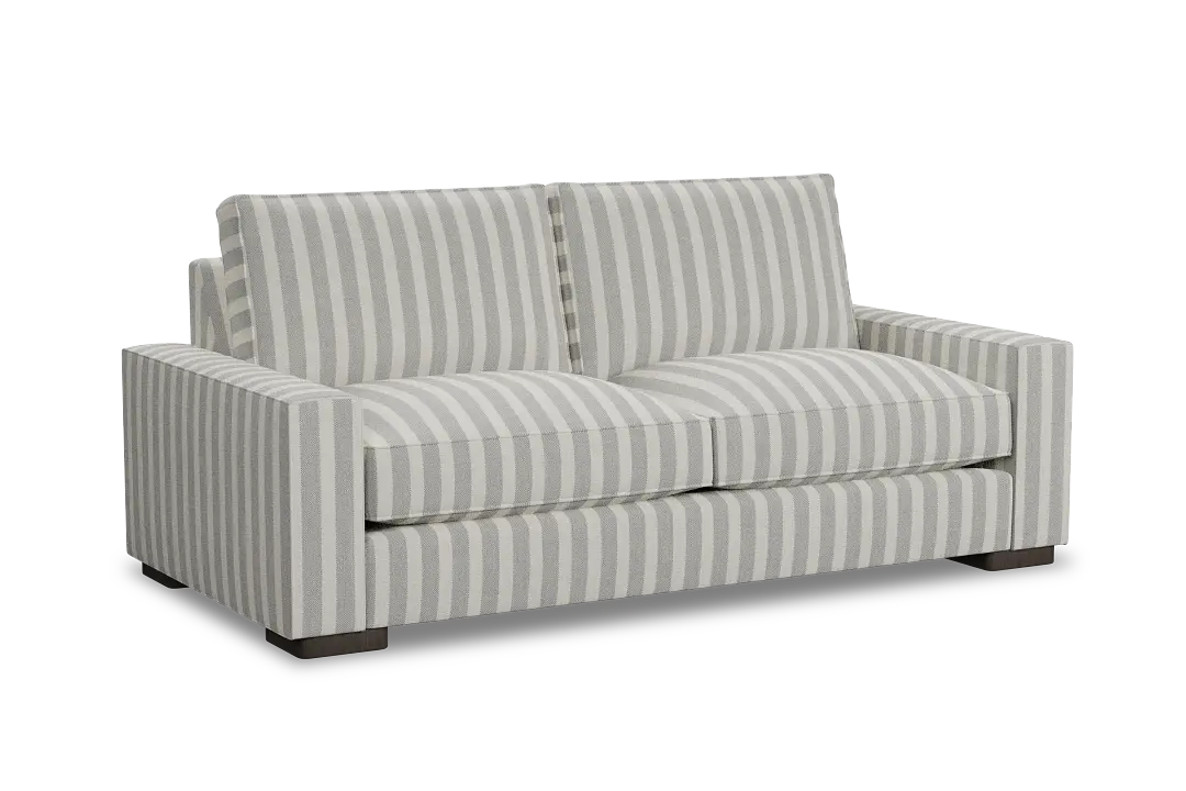 Edgewater Sea Lane Light Gray 84" Sofa W/ 2 Cushions Edgewater Sea Lane Light Gray 84" Sofa W/ 2 Cushions