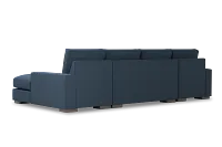 Edgewater Elite Blue Double Chaise Sectional