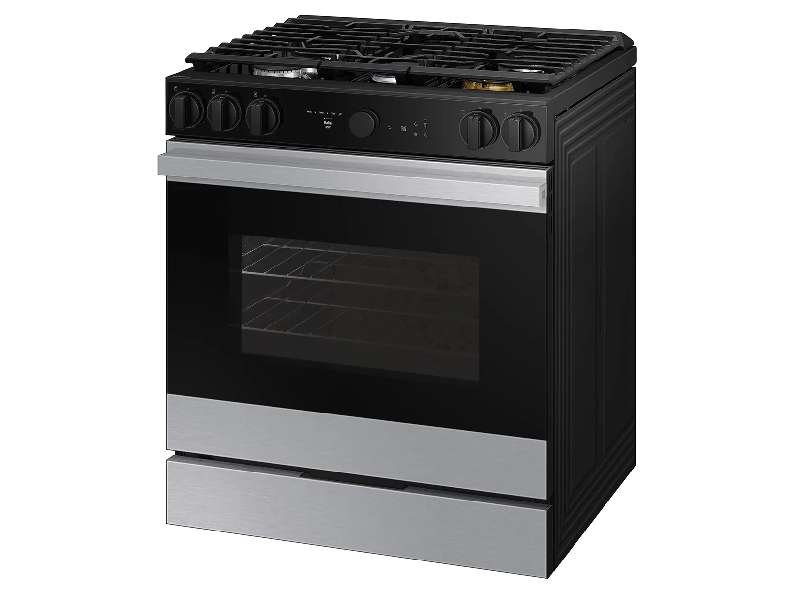Samsung Bespoke Series Stainless Steel Gas Range
