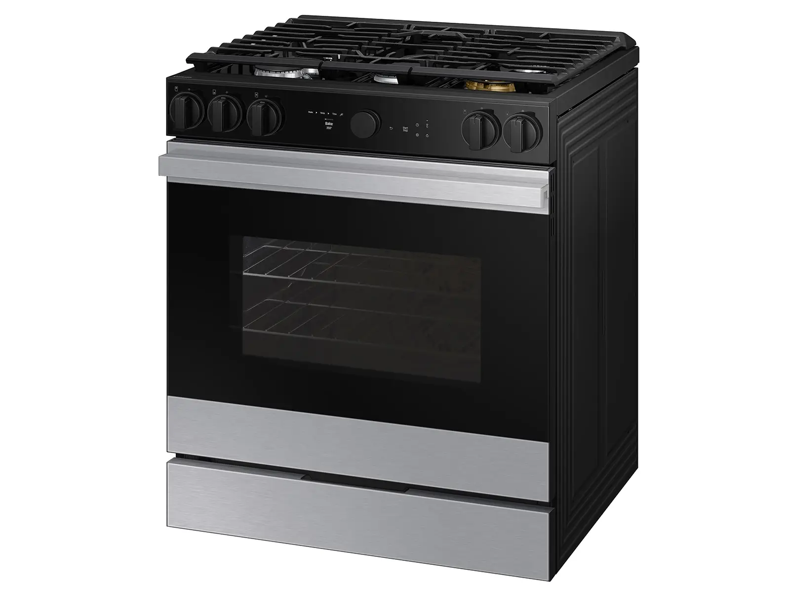 Samsung Bespoke Series Stainless Steel Gas Range Samsung Bespoke Series Stainless Steel Gas Range