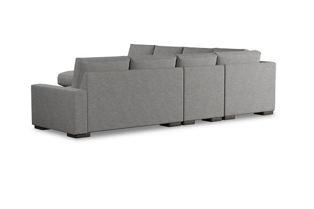 Edgewater Victory Gray Large Left Chaise Sectional