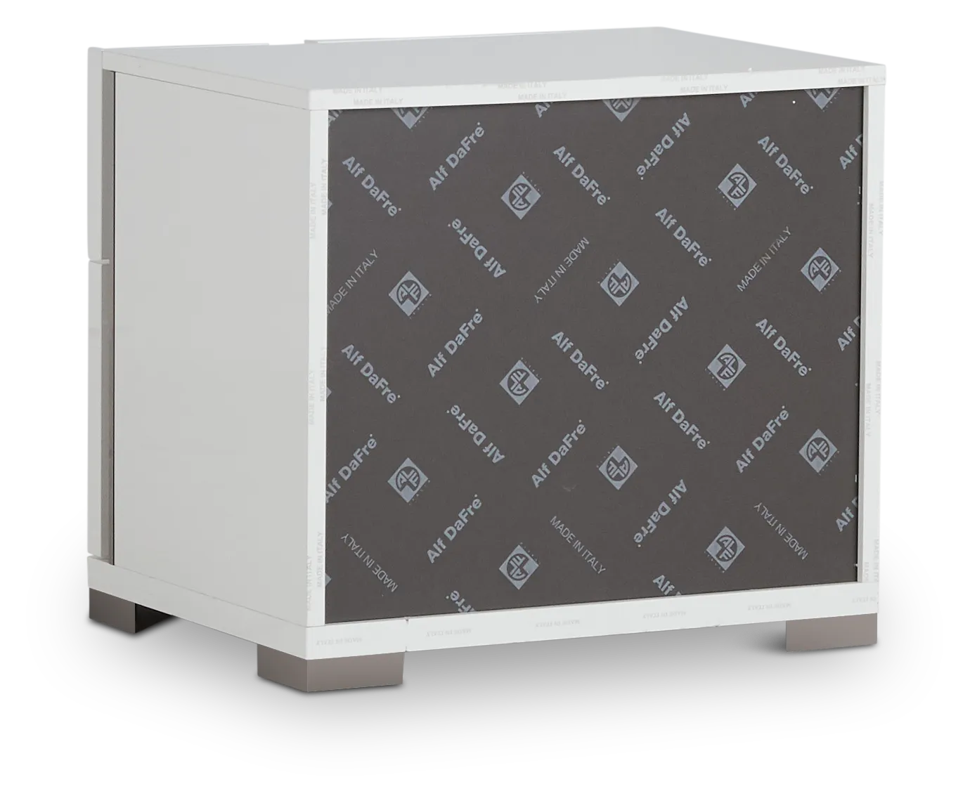 Santino White Nightstand