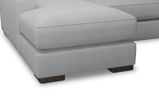 Edgewater Delray Light Gray Large Left Chaise Sectional