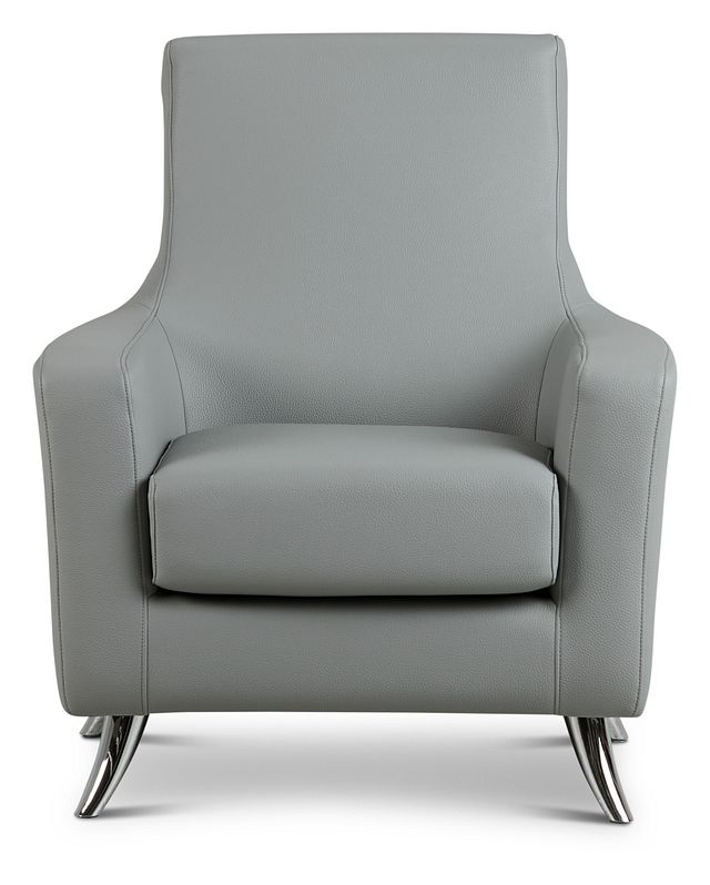 Zane Dark Gray Micro Accent Chair