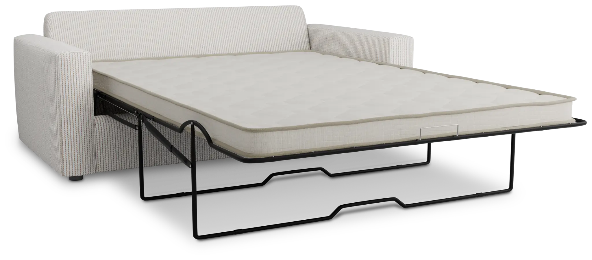 Siesta Lucy Light Beige Fabric Innerspring Sleeper Siesta Lucy Light Beige Fabric Innerspring Sleeper
