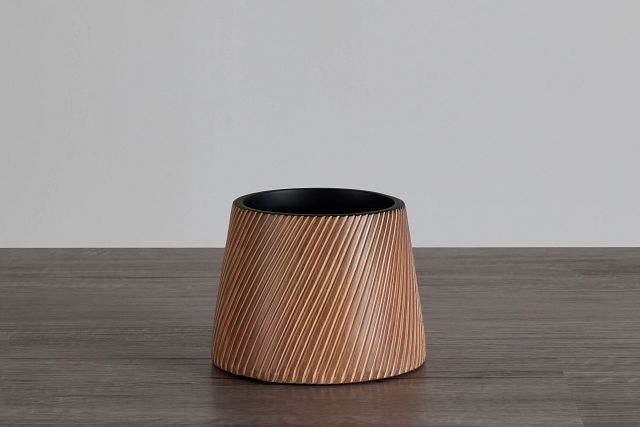 Edessa Brown Small Planter