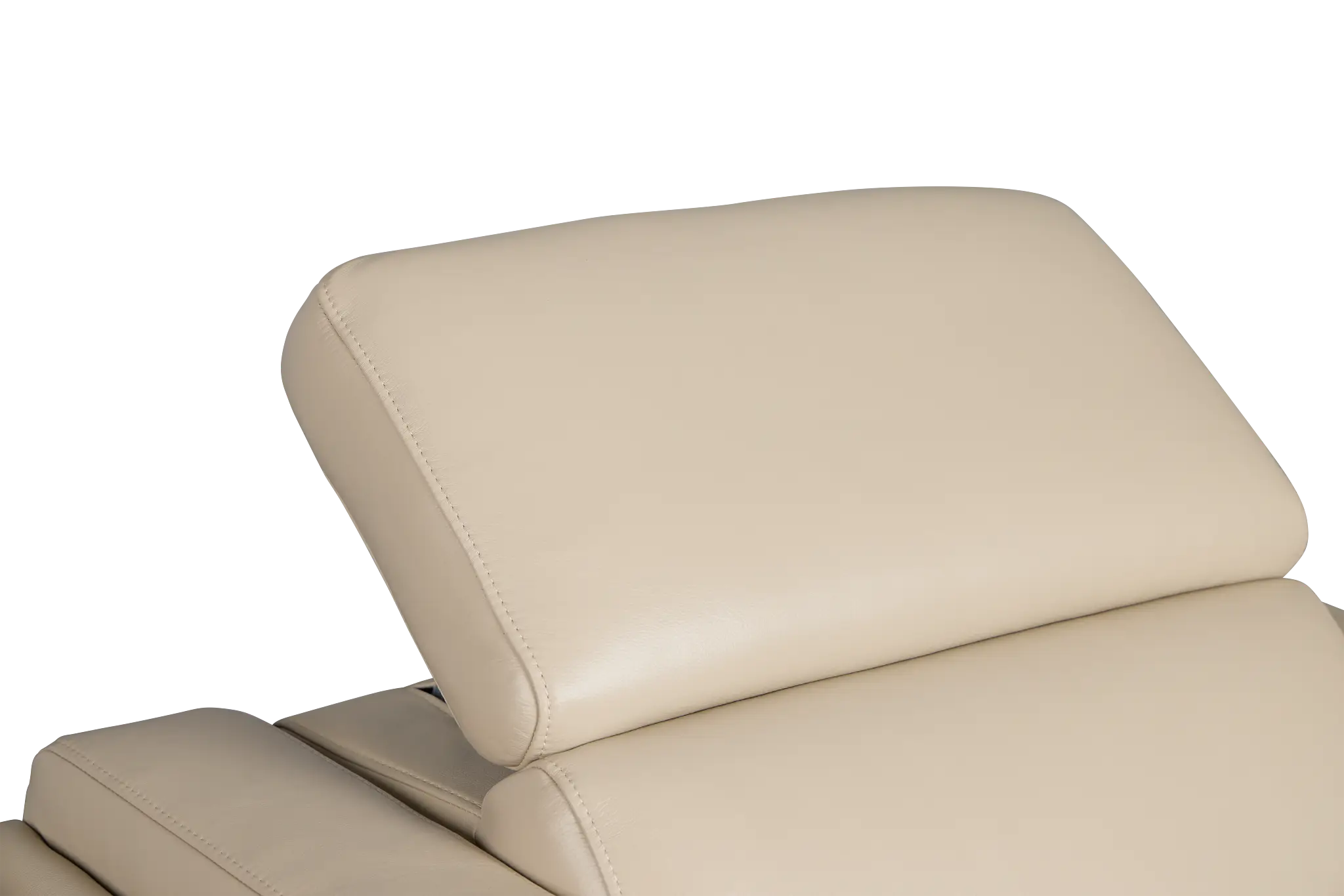 Atlas Taupe Lthr/vinyl Power Recliner With Power Headrest Atlas Taupe Lthr/vinyl Power Recliner With Power Headrest