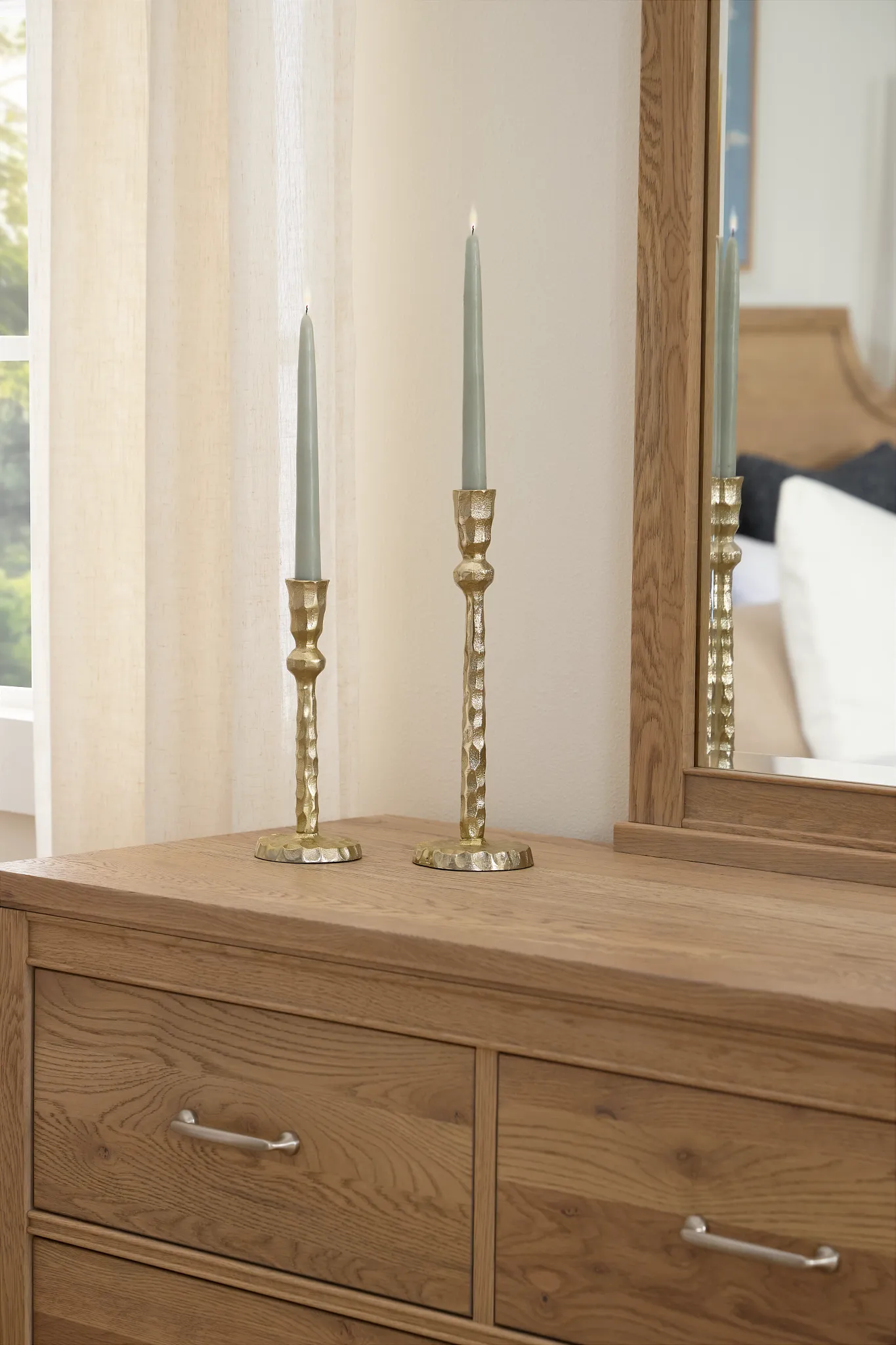 Norb Gold Large Candle Holder