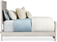 Delray White Panel Bed