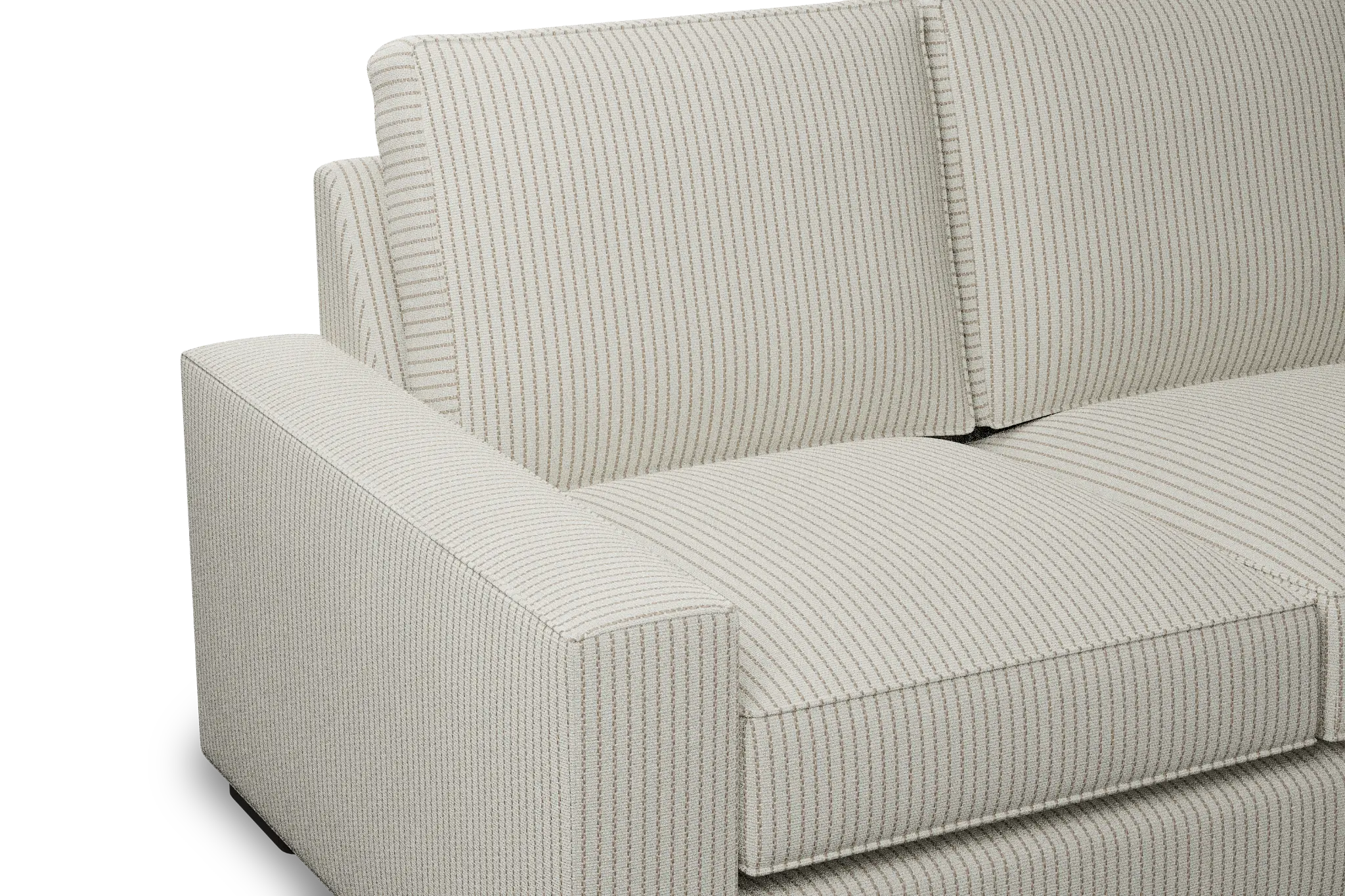 Edgewater Lucy Light Beige 96" Sofa W/ 3 Cushions Edgewater Lucy Light Beige 96" Sofa W/ 3 Cushions