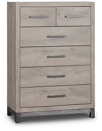 Evanston Gray Drawer Chest