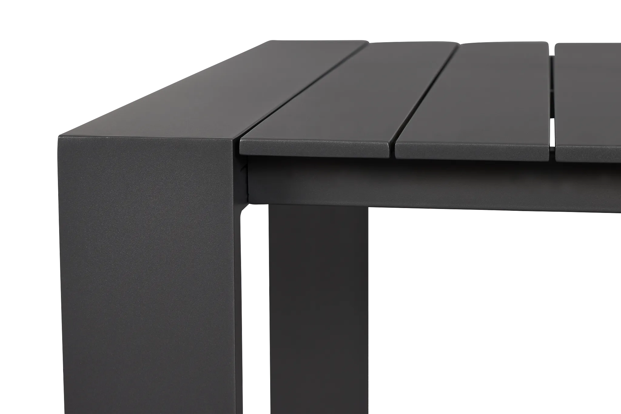 Sunrise Dark Gray 65" Rectangular Table