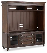 Savannah Dark Tone Entertainment Unit