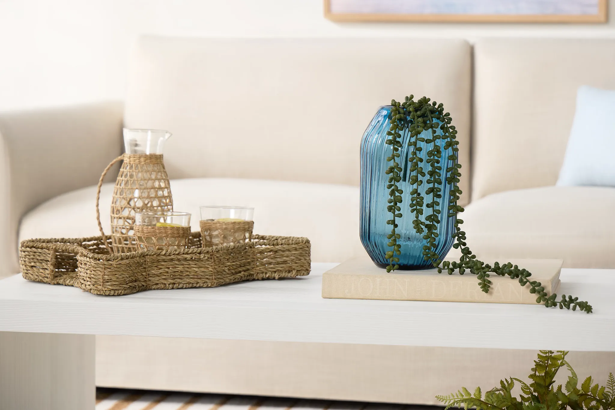 Moniq Blue Small Vase