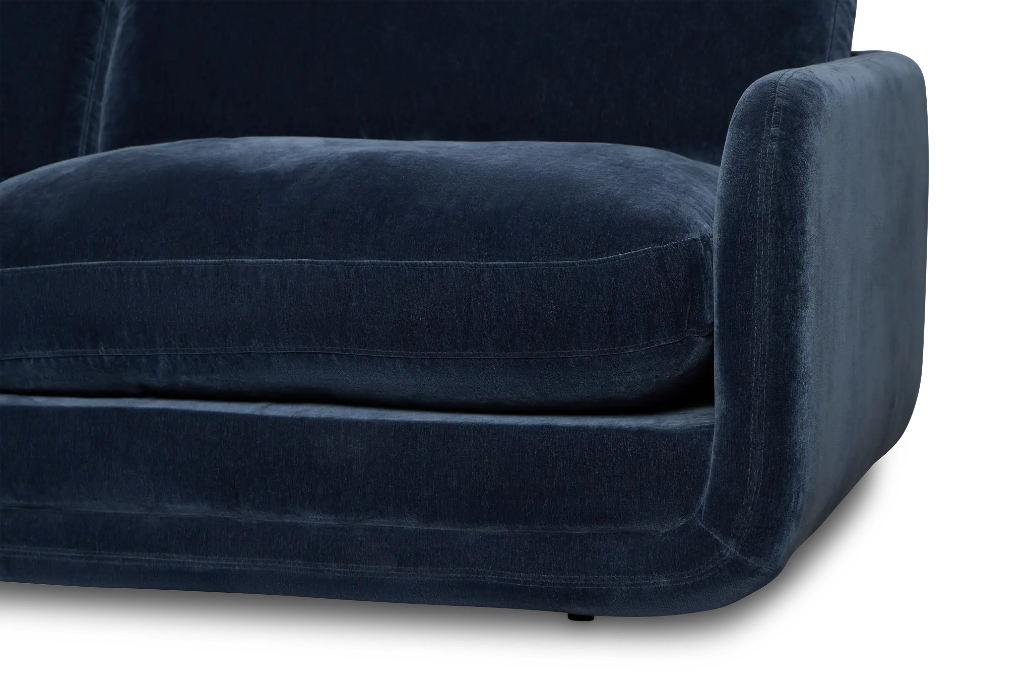 Jules Dark Blue Velvet 6-piece Modular Sectional Jules Dark Blue Velvet 6-piece Modular Sectional