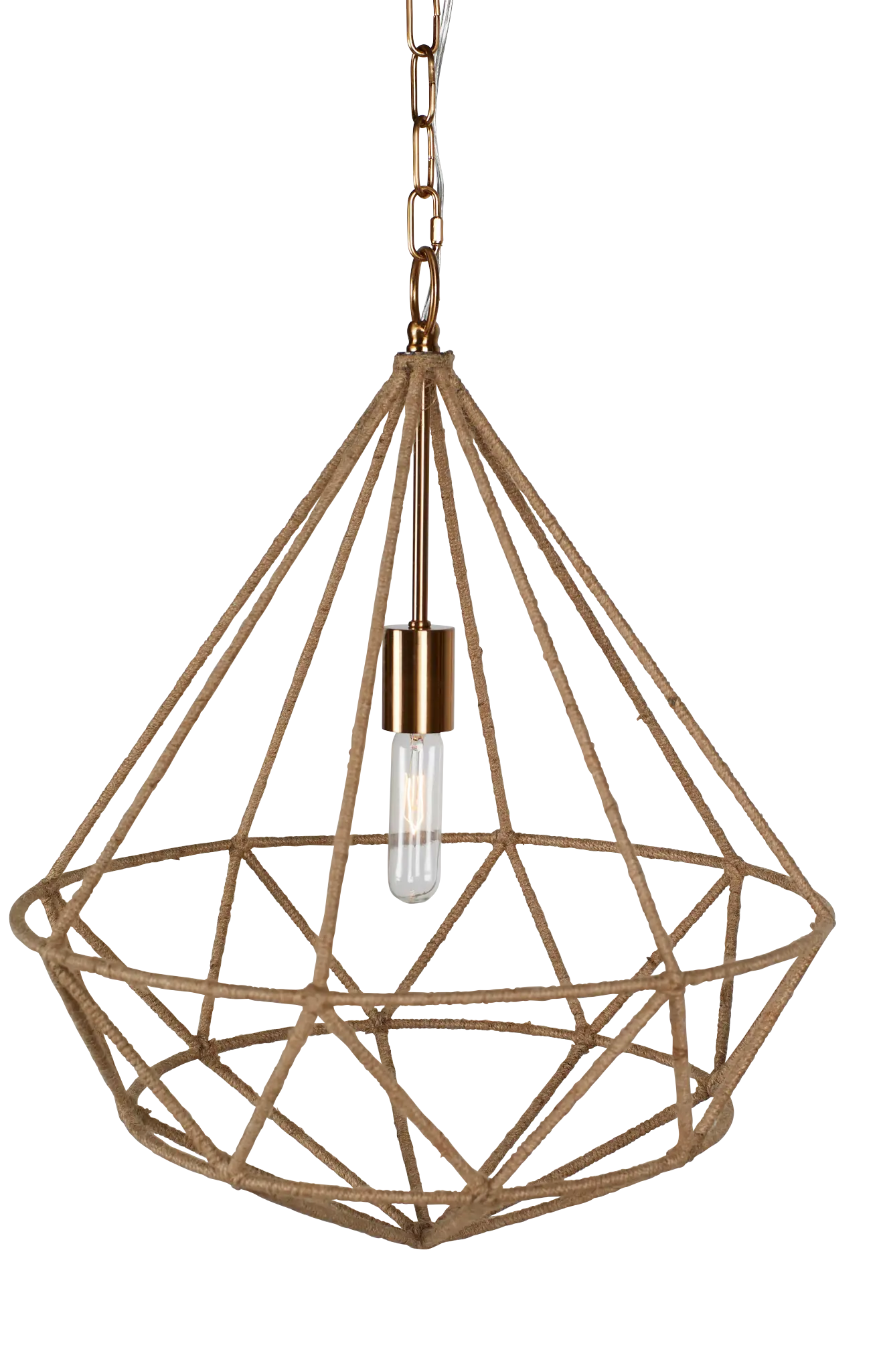 Bede Jute Chandelier Bede Jute Chandelier