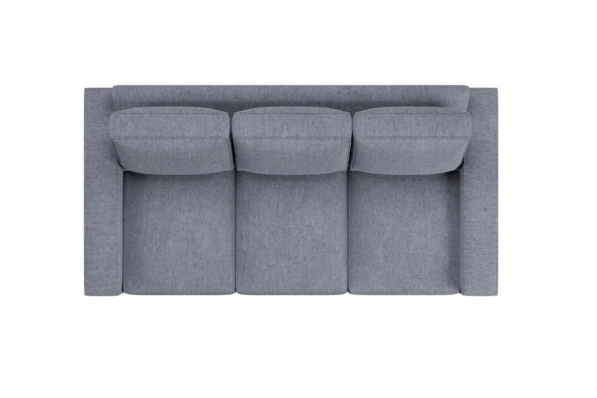 Edgewater Elevation Gray 84" Sofa W/ 3 Cushions Edgewater Elevation Gray 84" Sofa W/ 3 Cushions