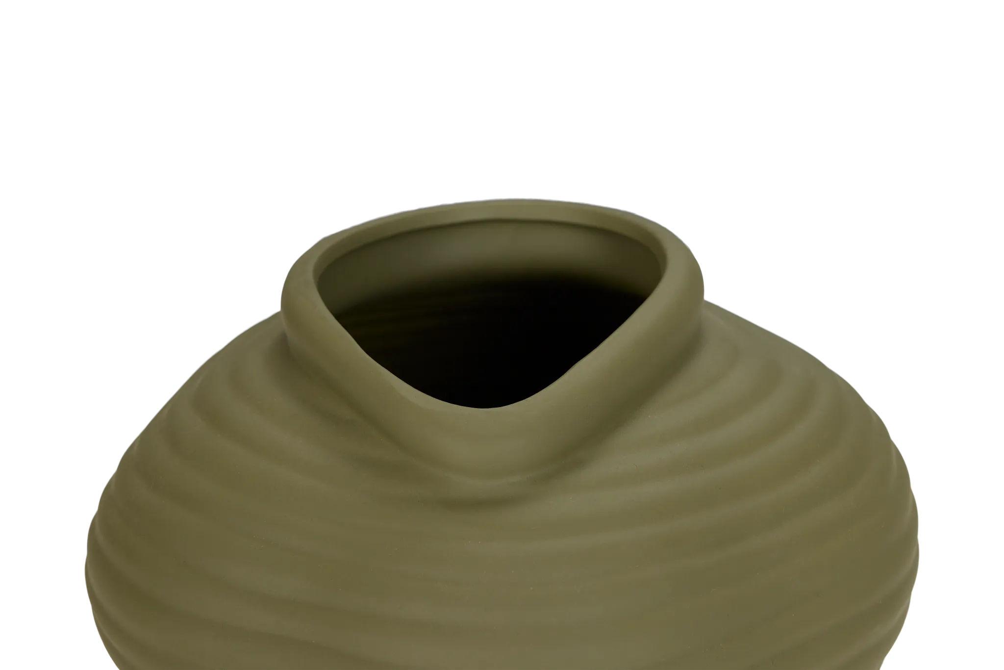 Orla Dark Green Small Vase