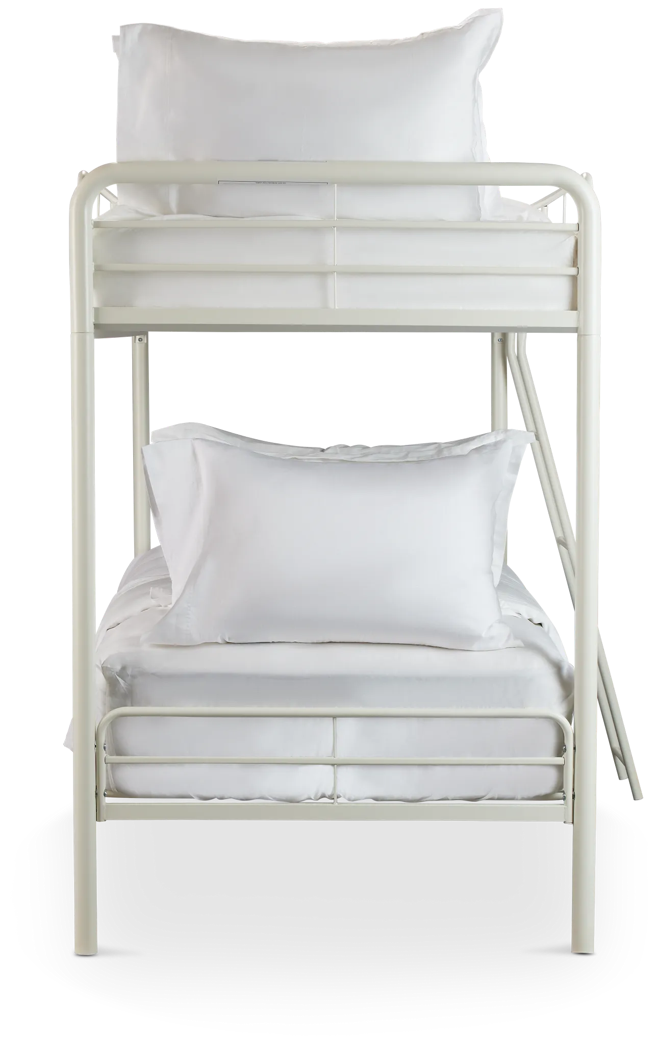 Rory White Metal Bunk Bed