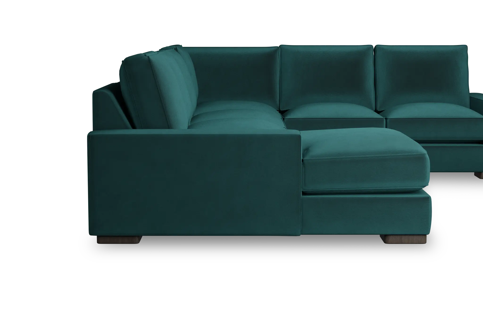 Edgewater Joya Teal Medium Left Chaise Sectional Edgewater Joya Teal Medium Left Chaise Sectional