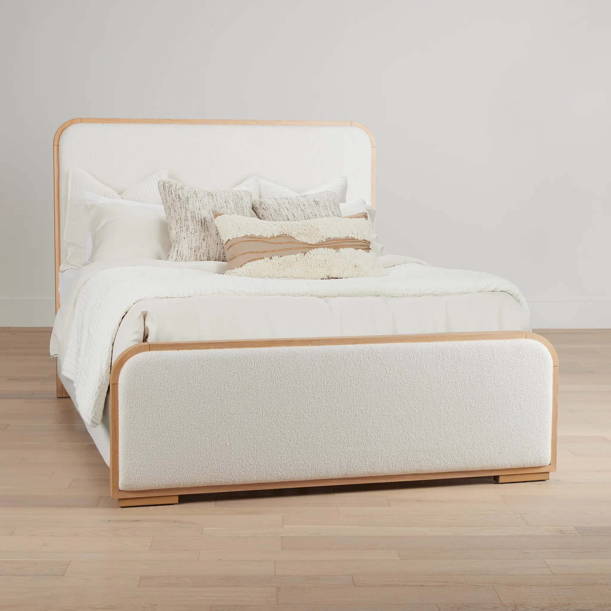 Malibu Light Tone Uph Panel Bed Malibu Light Tone Uph Panel Bed