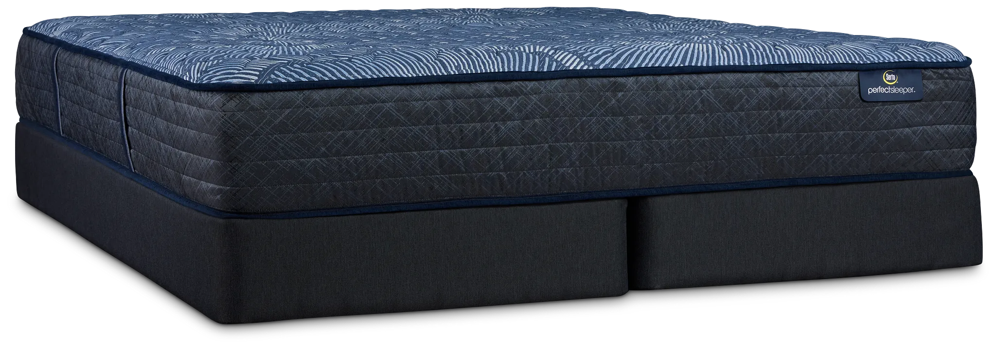 Serta Perfect Sleeper Cobalt Calm Extra Firm Mattress Set