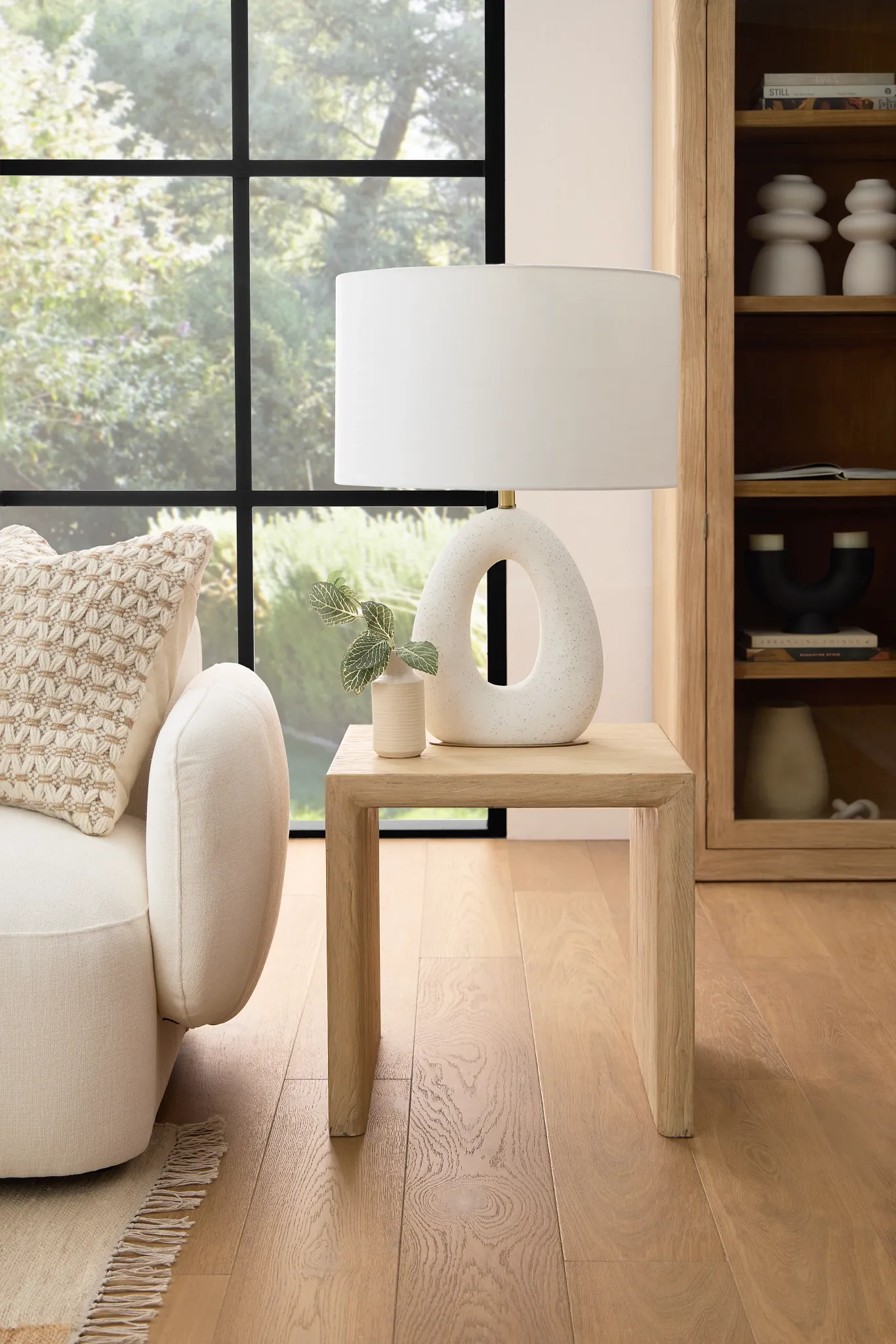 Hart Light Tone Rectangular End Table