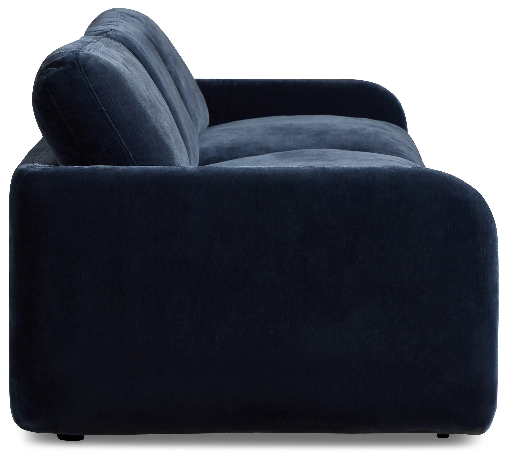 Jules Dark Blue Velvet 3 Piece Modular Sofa Jules Dark Blue Velvet 3 Piece Modular Sofa