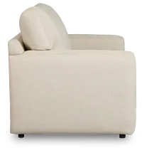 Rhodes Beige Fabric Cooling Memory Foam Sleeper