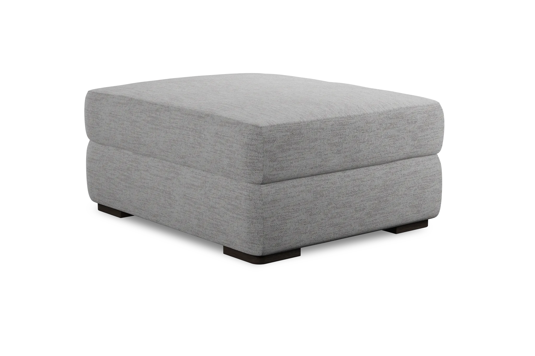 Edgewater Maguire Gray Ottoman