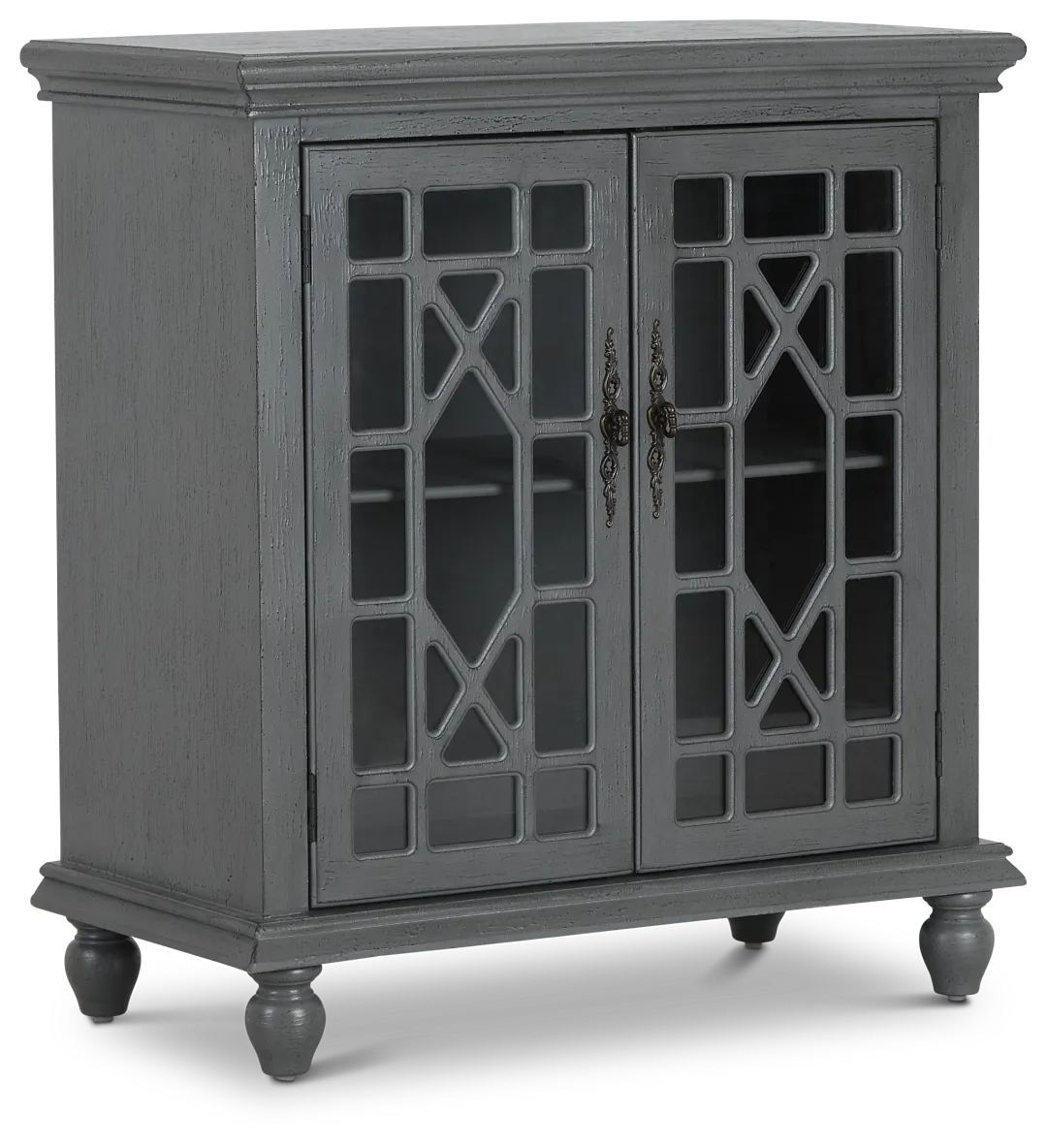 Alexis Gray Two-door Cabinet