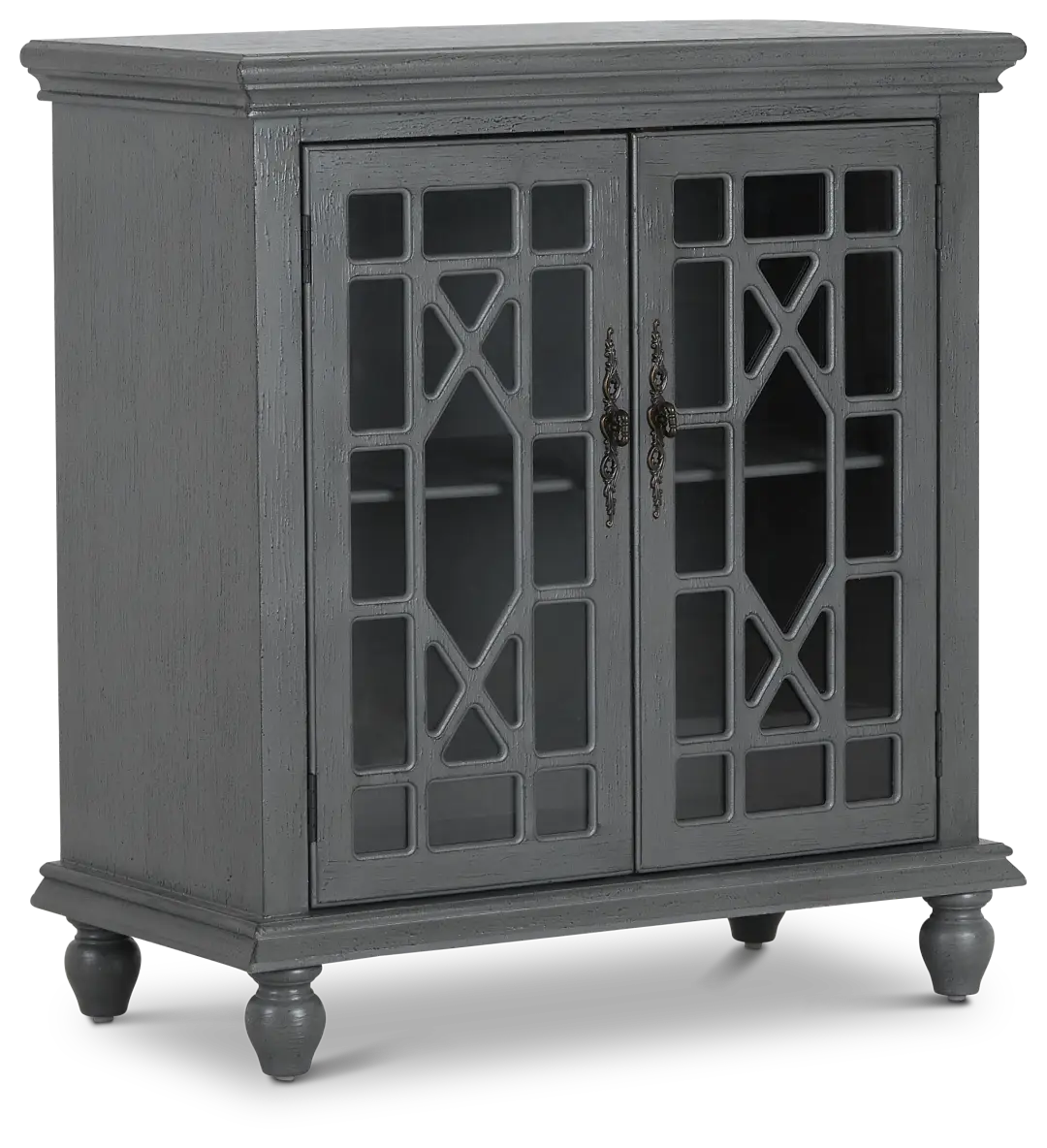 Alexis Gray Two-door Cabinet Alexis Gray Two-door Cabinet