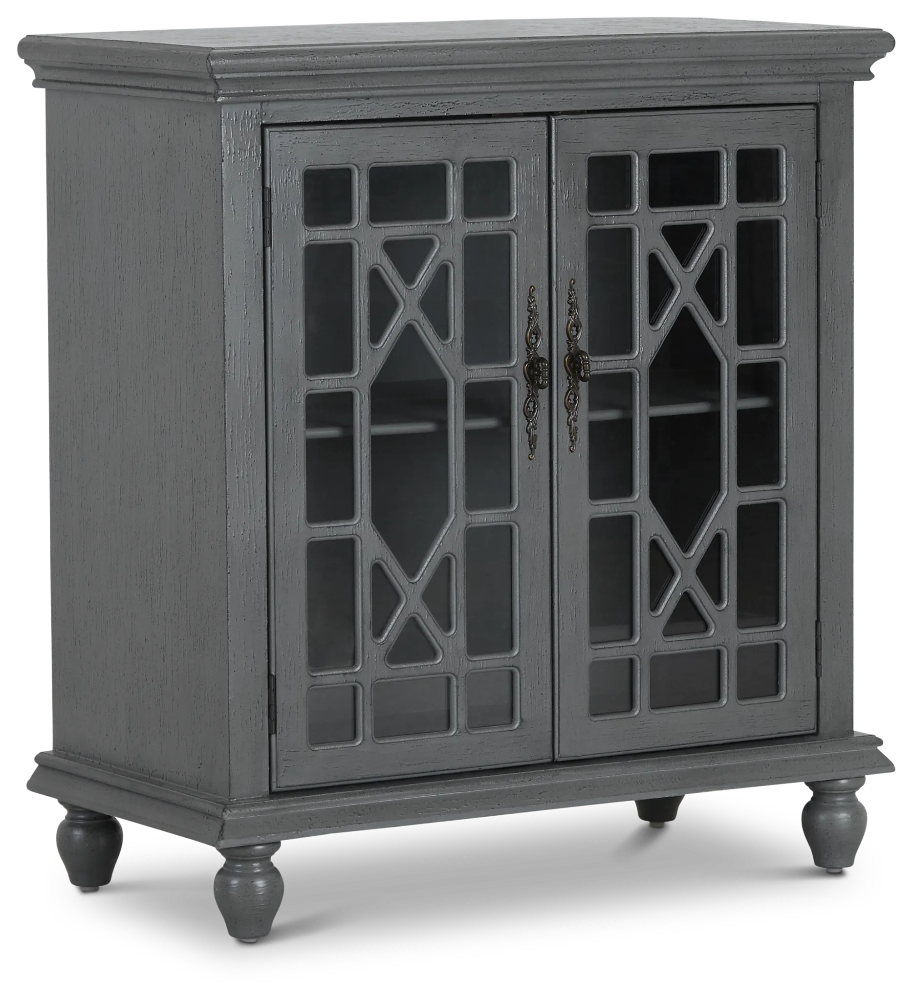 Alexis Gray Two-door Cabinet
