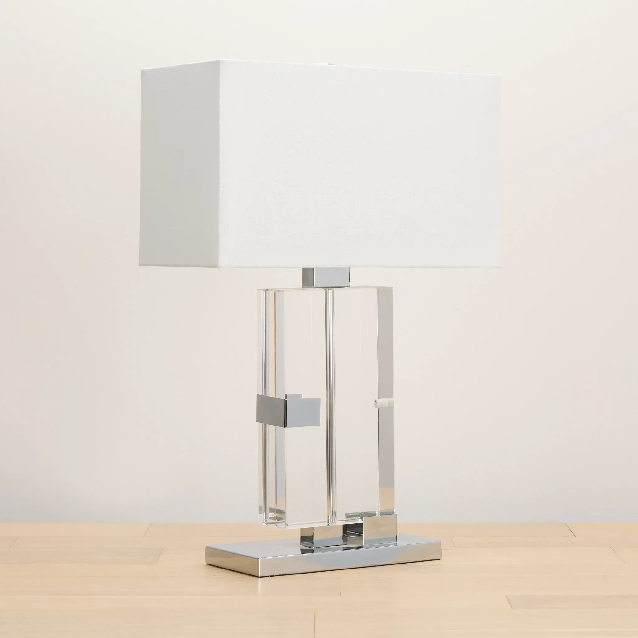 Everest Chrome Table Lamp