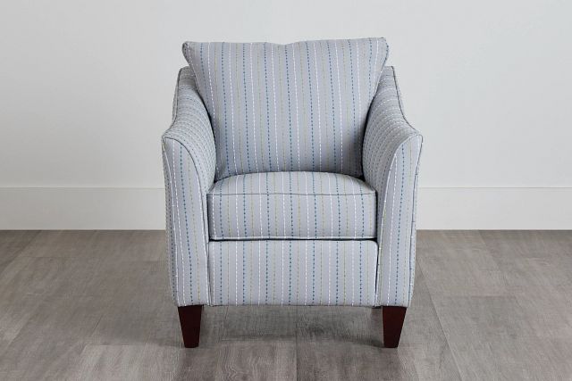 Woodlawn Gray Fabric Accent Chair