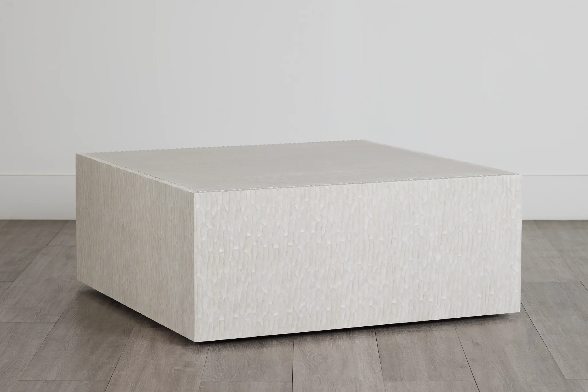 Bernhardt Costa Light Tone Square Coffee Table